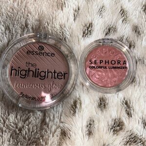 Pink Highlighter Duo — Luminous Pink Glow